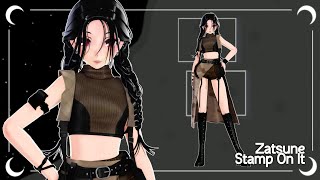 Mmd Model Showcasezatsune Miku   Stamp On It