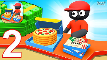 Pizza Ready Idle Pizza Shop Tycoon Game - Gameplay Walkthrough Part 2 Stickman Pizza Ready Manager