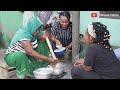 Cooking most Popular and Cheapest staple food in Wa, Ghana || KOKONTE with PEANUT BUTTER Soup