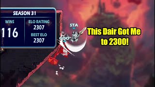 This Dair Got Me To 2300! Brawlhalla Ranked