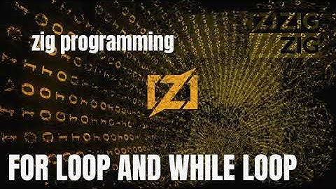 loops in zig programming language