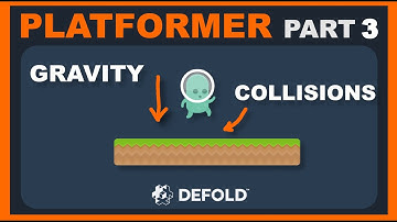 Platformer Defold Tutorial 3 - Gravity, Velocity, Collisions