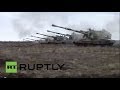 Russia: Artillery drills underway in Volgograd