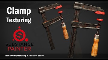 Clamp Texturing in Substance painter / Game Asset