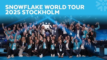 Snowflake World Tour 2025 In Stockholm