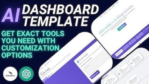 Brainmatric | AI Dashboard Template | Make your own AI Tools | BUBBLE.IO & CHAT GPT