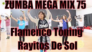 ZUMBA Mega Mix 75 Rayitos De Sol Flamenco Toning / NatsO ZUMBA