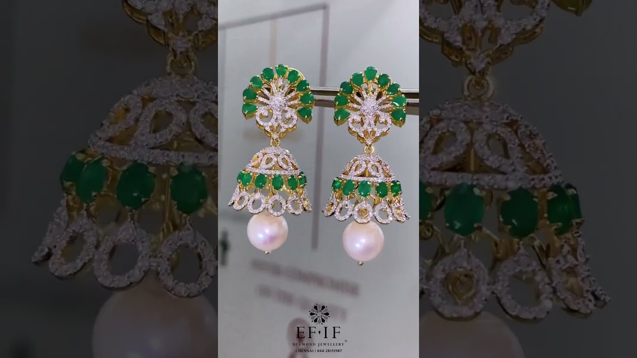 Buy Diamond Earrings Online for Women  1500 Latest Designs  PC Jeweller