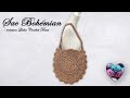 Sac bohmian crochet bohme lidia crochet tricot tutofacile tutocrochet panier