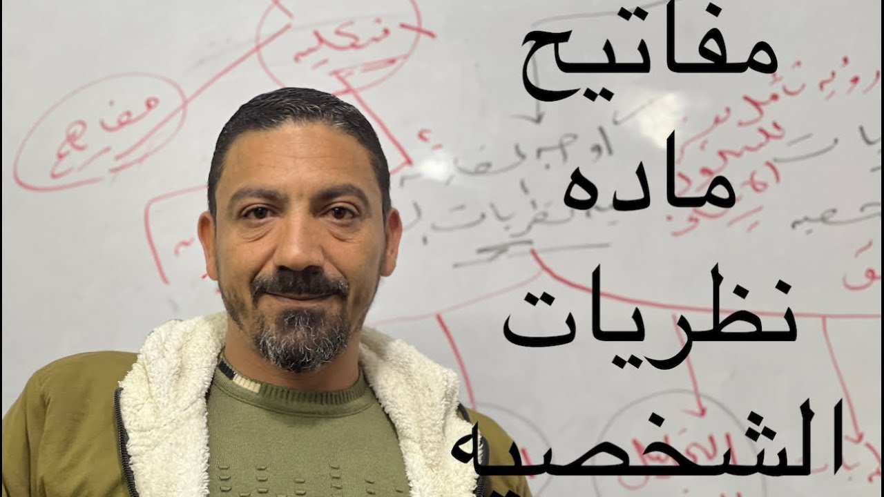 مفاتيح النظريه الشخصيه دكتور مصطفي سليم