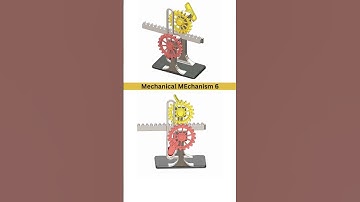 Special type Rack and Pinion Mechanism #mechanical #mechanism #3ddesign #solidworks #cad