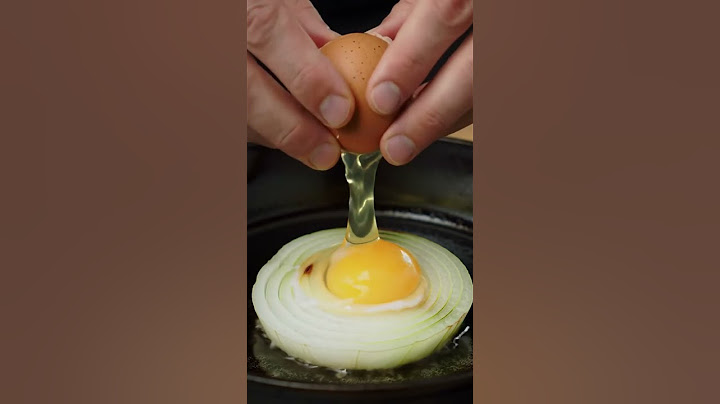 Genius Onion Ring Egg Hack!