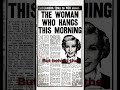 Do you know the true crime story of Ruth Ellis? #truecrimepodcast #London  #onceuponacrime