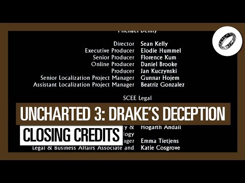 UNCHARTED 3 Drake S Deception Closing Credits