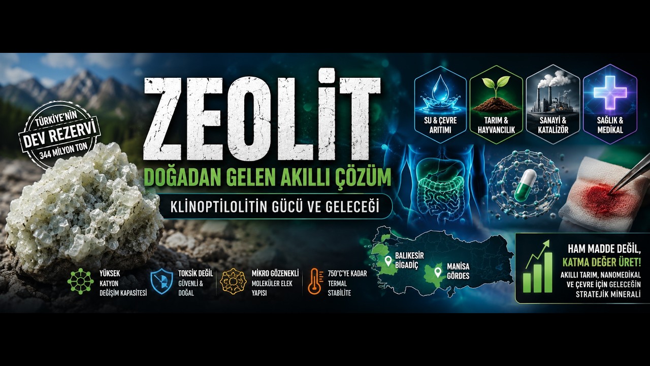 Turkey's Hidden Treasure: The Truth About Zeolite (Clinoptilolite