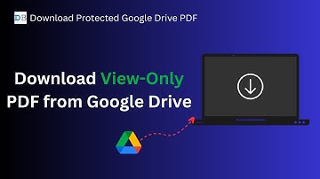 View Only Google Drive PDF Download (2025): Save Protected PDF