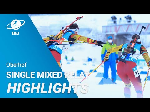 World Cup 21/22 Oberhof: Single Mixed Relay Highlights