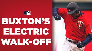 Byron Buxton Hits Walk-Off HR And Has ELECTRIC Reaction!