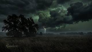THE RAREST STORM ON EARTH: Heavy Deep Thunder in the Green Fog (Instant Insomnia Relief)