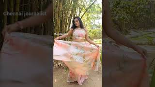 #butterfly Actress @aksharavijay_dubey latest movie trailer launch event in Chennai #viralvideo