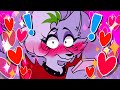 Roxanne Wolf is in LOVE!! "Tsundere" // FUNNY FNAF Security Breach ANIMATIC