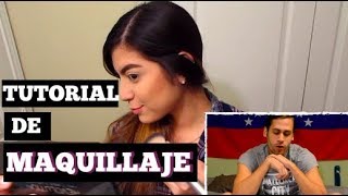 HOMBRE NARRA MI TUTORIAL DE MAQUILLAJE | Valentina Posada