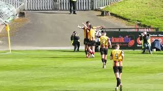 Scottish Championship : Partick Thistle v Airdrieonians 20.04.2024