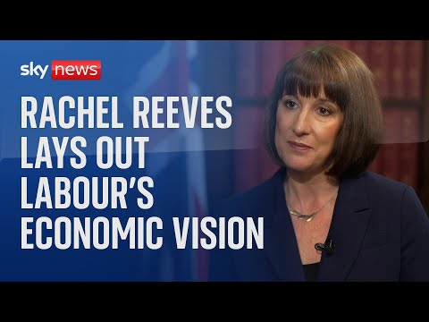 UK Shadow Chancellor Rachel Reeves delivers a speech on the future of the economy