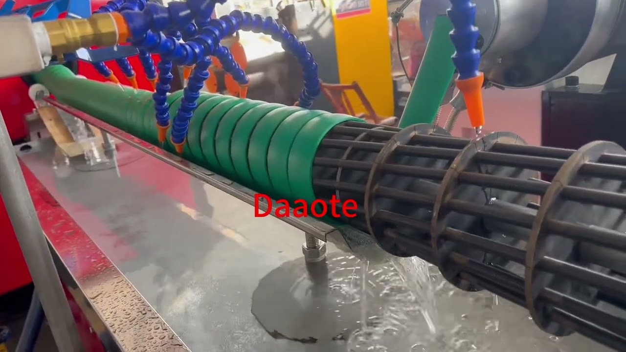 Line car Wash Water Pipe Protective Cover Production