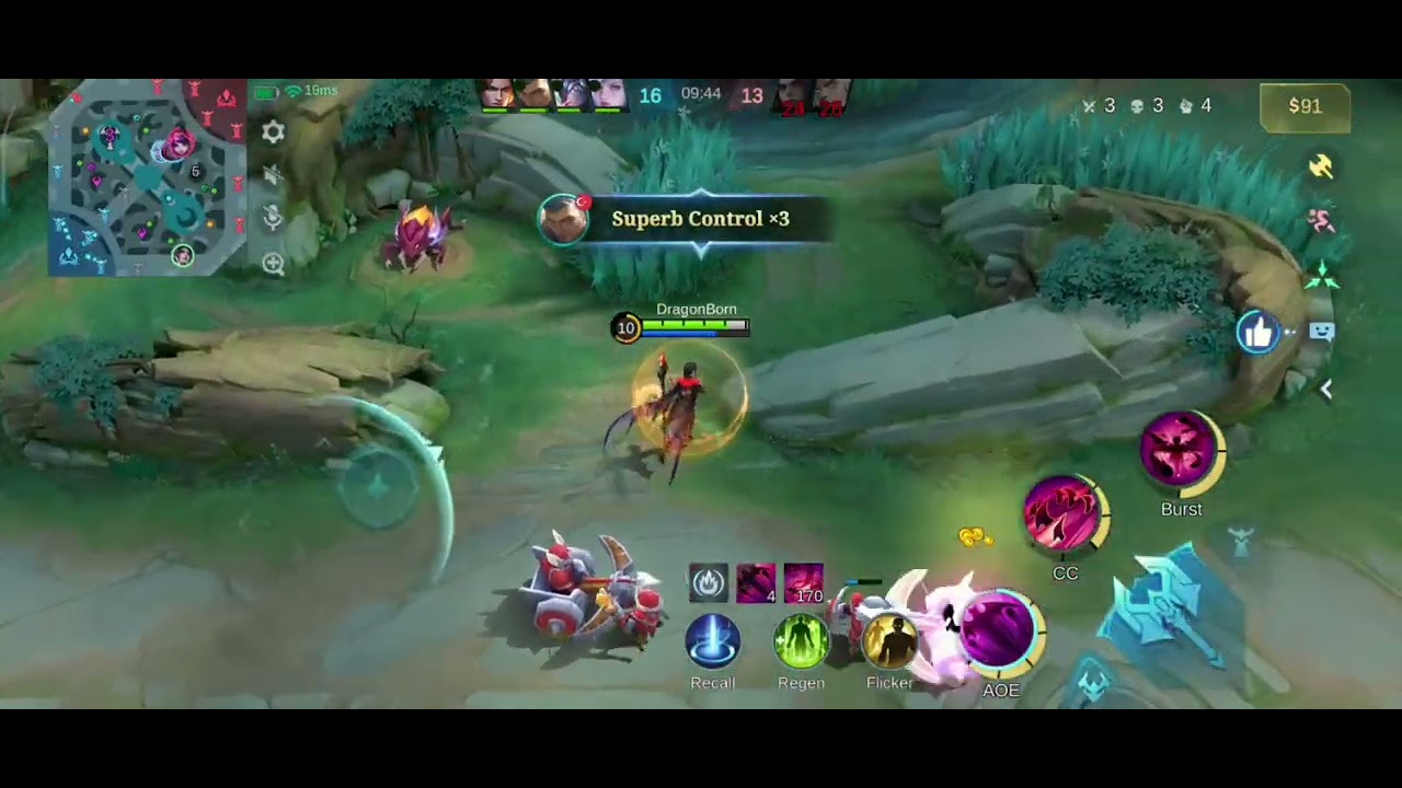 Ranked up to legend with 0 matches hero CECILION | Solo Ranked EPIC 1