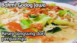 BONGKAR RESEP JUALAN SENDIRI || RESEP MIE GODOG JOGJA