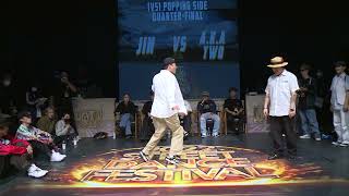 Jin vs AKA Two / Top 8 / Popping Battle / 2022 SDF