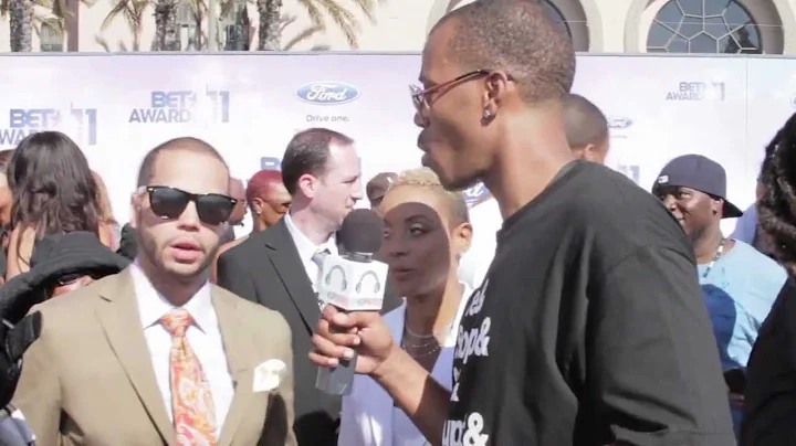 MC Lyte introduces Joshua Gunn at BET Awards