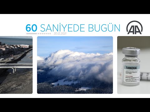 60 saniyede bugün (30 Aralık 2021)