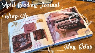 April Reading Journal Wrap-Up & May setup