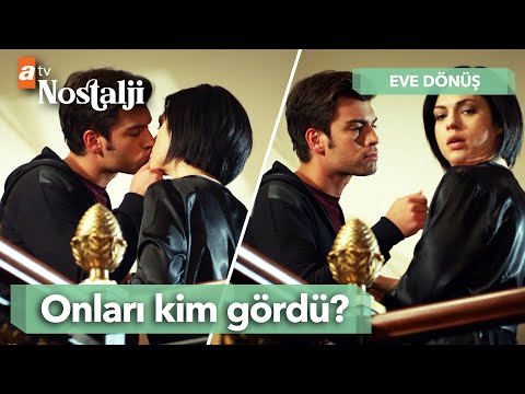 Salonun ortasında öpüştüler! 👀 | Eve Dönüş 9. Bölüm