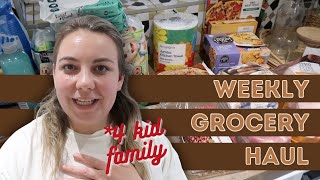 Weekly grocery haul on a budget | 4 child family grocery shop