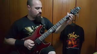 NILE - User-Maat-Re (guitar cover)