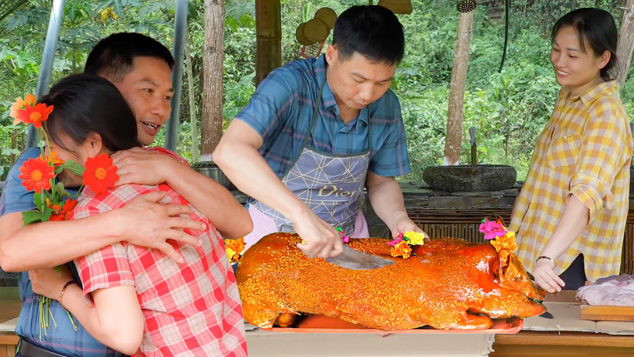 TAN's Store Has The Highest Revenue Company - The Director Visited The Farm & An cooked a arand meal