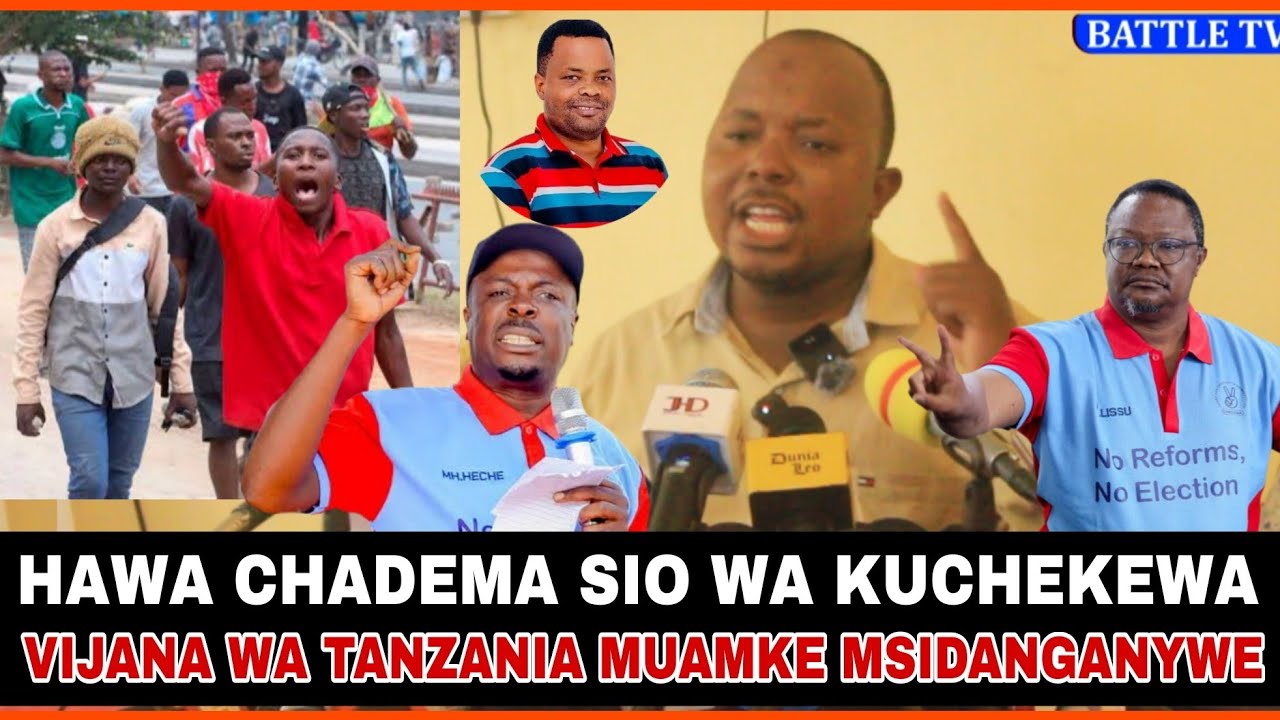 KIMEWAKA: KOMBO AFICHUA SIRI NZITO KUNDI LA VIJANA WAMENUNULIWA WAJIFUNZE UASI/ CHADEMA SIO WA.....