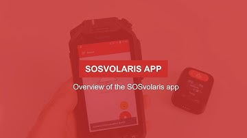 Raise an alarm, receive and send messages or start a scenario from the SOSvolaris app