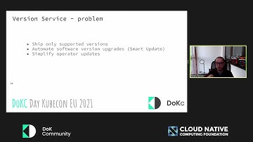Percona XtraDB Cluster Operator architecture decisions - DoKC Day // Sergey Pronin