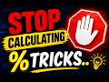 Percentages Tricks You Must Know | Solve Questions Faster (with Previous Year Questions)