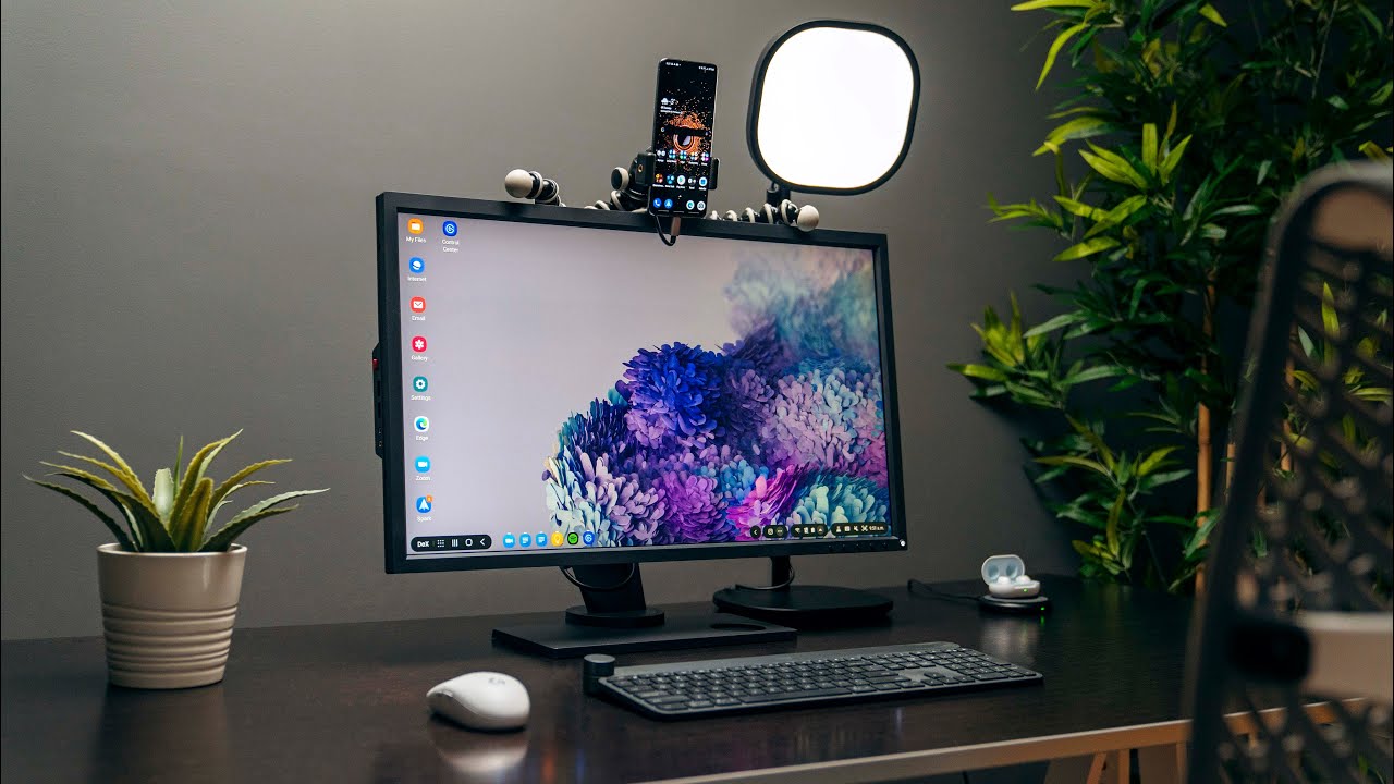 Work From Home 2020 Desk Setup Ft Samsung Galaxy S20 Youtube