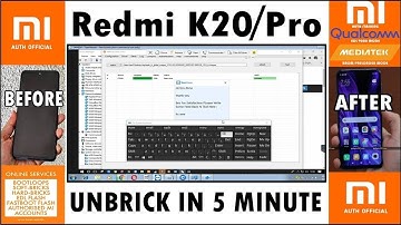 Redmi K20 EDL Authorize Flashing Full Process via Mi Flash Tool | All Error Fixed