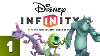 Disney Infinity: Monsters University - Part 1 (Walkthrough, Lets Play, Commentary)