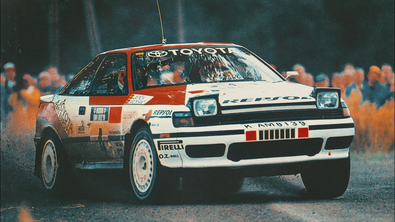 TOYOTA CELICA ST185 RALLY GRAZY SHOW & DRIFTS BEST OF !! - YouTube