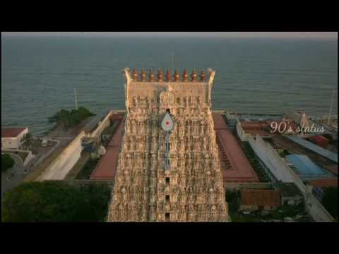 Neela Kadal Alaigal Murugan TempleArial viewTiruchendurWhatsApp status song