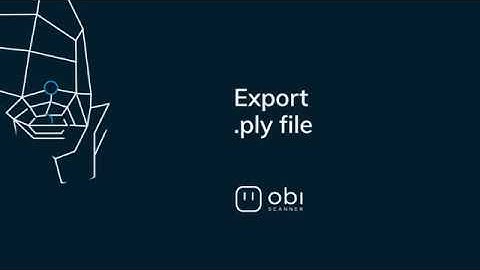 4.5. Export .ply file