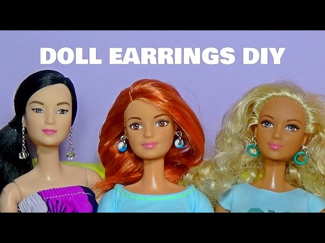 Tutorial How I Make Doll Earrings  I have a separate pictu  Flickr